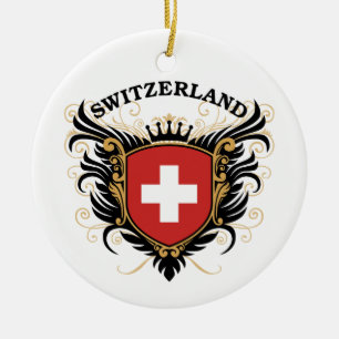 Schweitz Julgransprydnad Keramik