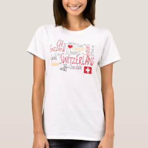 Schweitz schweizisk medborgaredag Augusti 1st T Shirt
