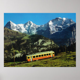 Schweitz tåg till Jungfraujoch, Poster