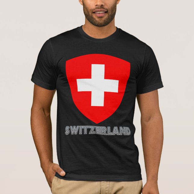 Schweitz vapensköld t shirt (Framsida)