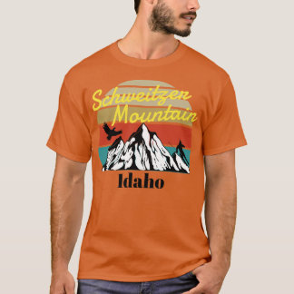 Schweitzer Mountain ski Idaho 5 T Shirt