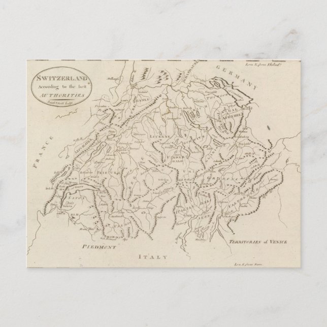 Schweiz 12 vykort (Framsida)