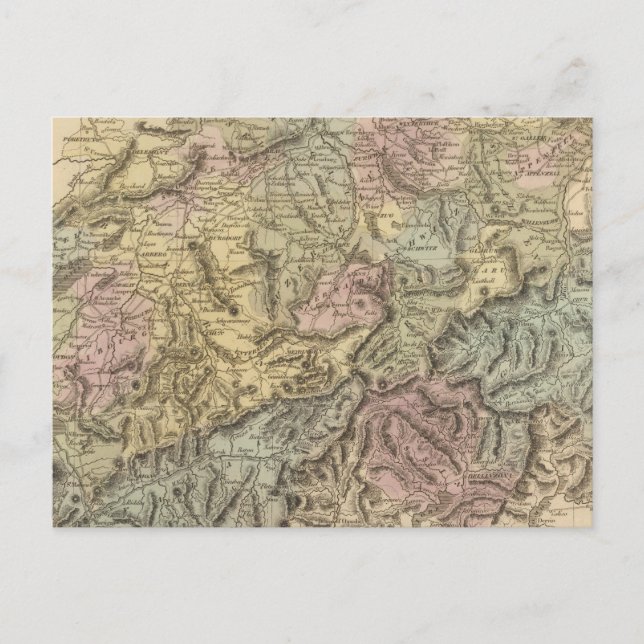 Schweiz 16 vykort (Framsida)