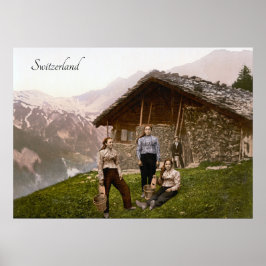 Schweiz (1900) poster