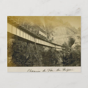 Schweiz 1908, Rigibahn, Vitznau Vykort