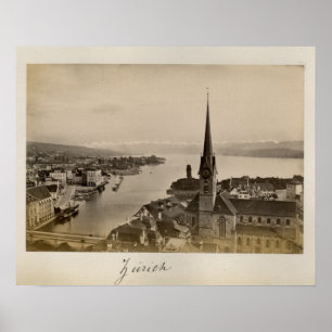 Schweiz 1908, Zürich Poster