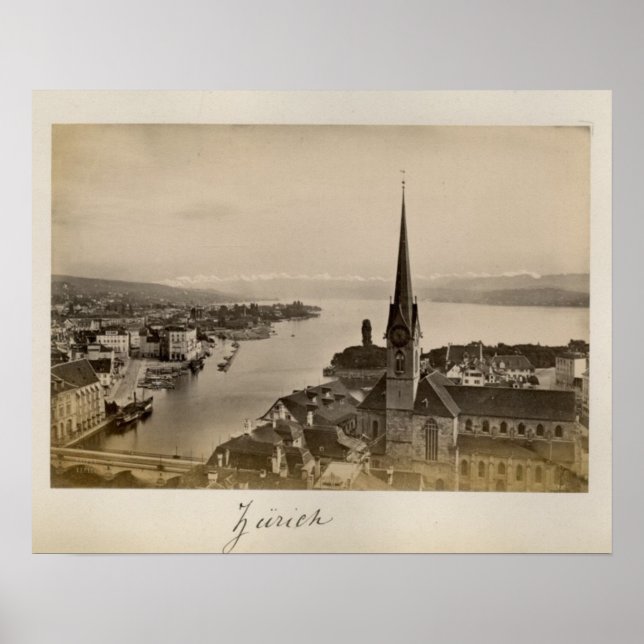 Schweiz 1908, Zürich Poster (Framsidan)