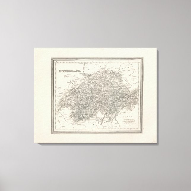 Schweiz 19 canvastryck (Framsida)