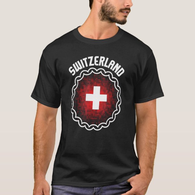 Schweiz 1 t shirt (Framsida)