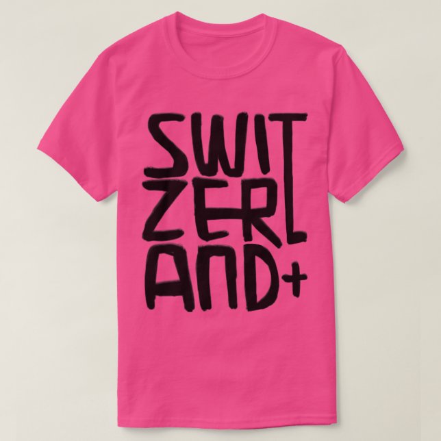 Schweiz 1 t shirt (Design framsida)