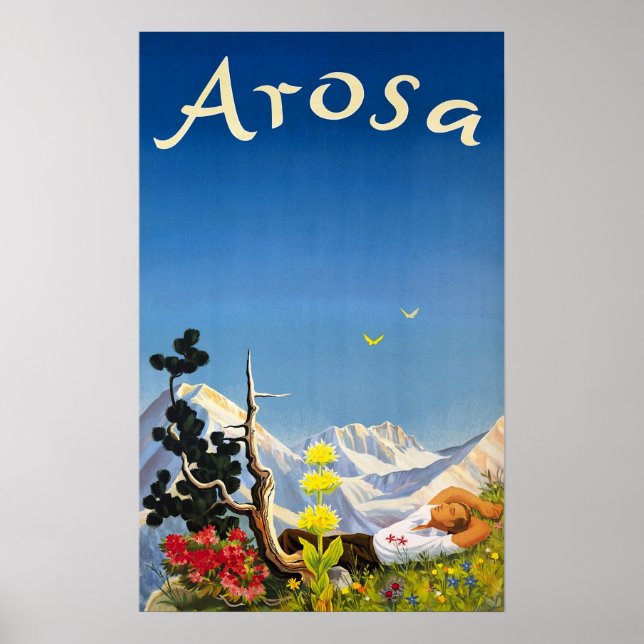 " Schweiz: 2022/heute Graubünden - Arosa Sommer... Poster (Framsidan)