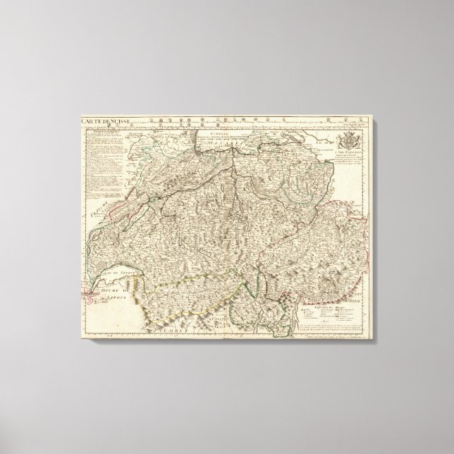 Schweiz 23 canvastryck (Framsida)