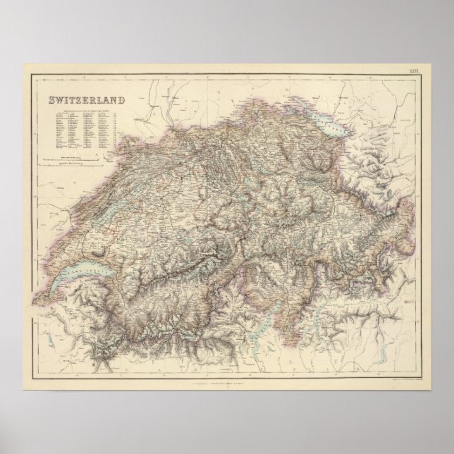 Schweiz 3 poster (Framsidan)