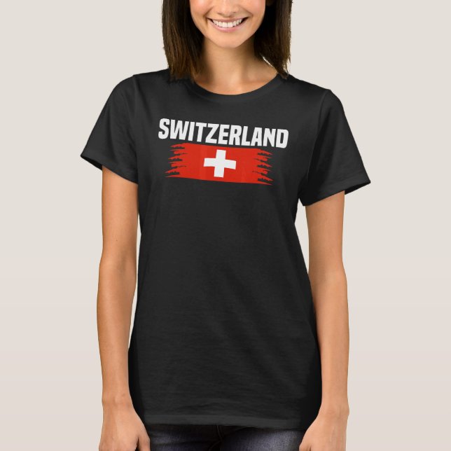 Schweiz 3 t shirt (Framsida)