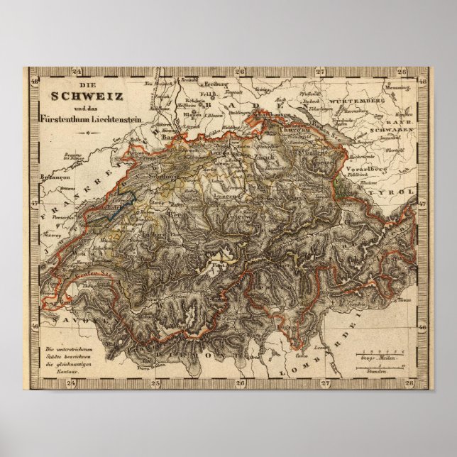 Schweiz 7 poster (Framsidan)