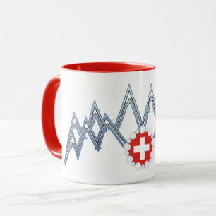 Schweiz Alperna Mugg