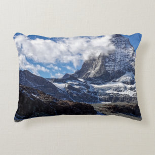 Schweiz Alpernor i landskapet Matterhorn Mountain Prydnadskudde