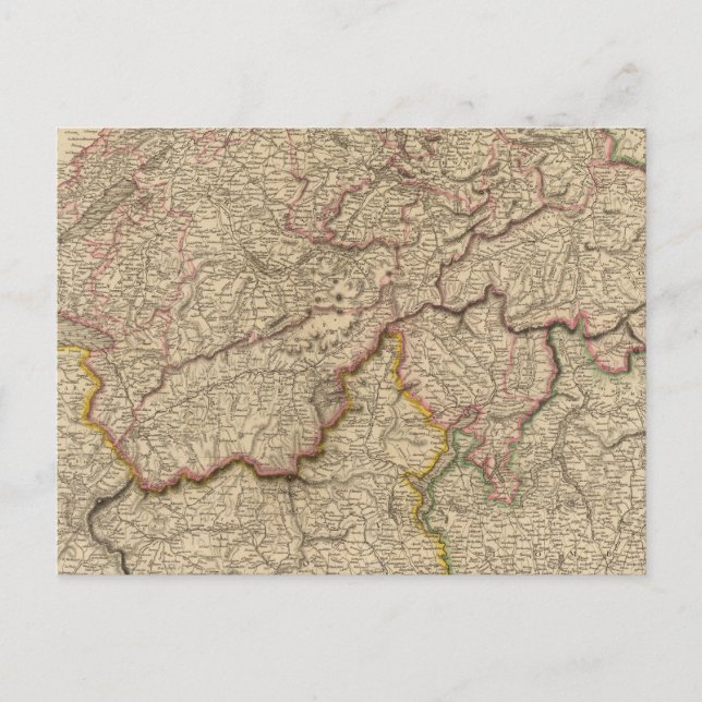 Schweiz, Alpernor Vykort (Framsida)