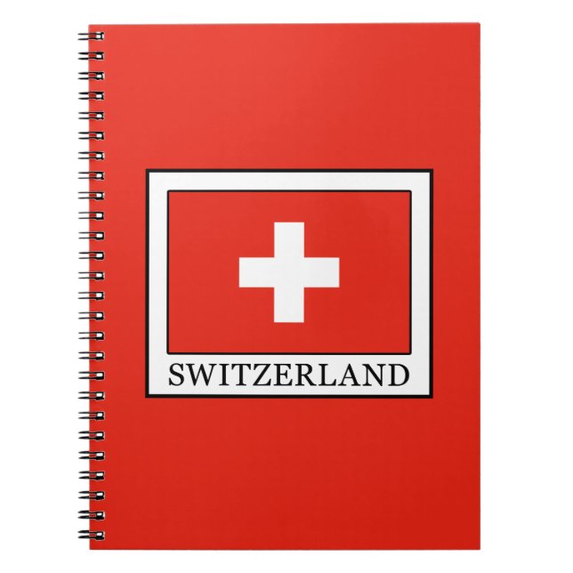 Schweiz Anteckningsbok (Framsidan)