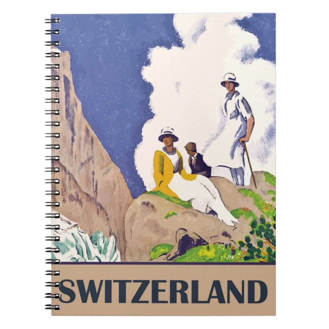 Schweiz Anteckningsbok (Framsidan)