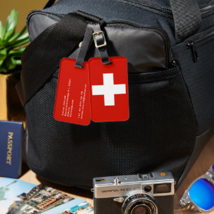 Schweiz Bagagebricka