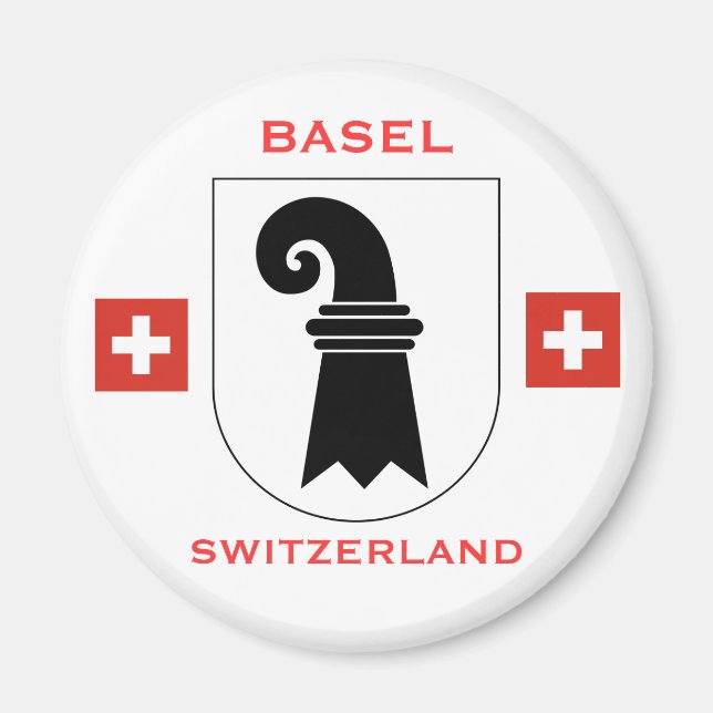 SCHWEIZ-BASEL Magnet (Framsidan)