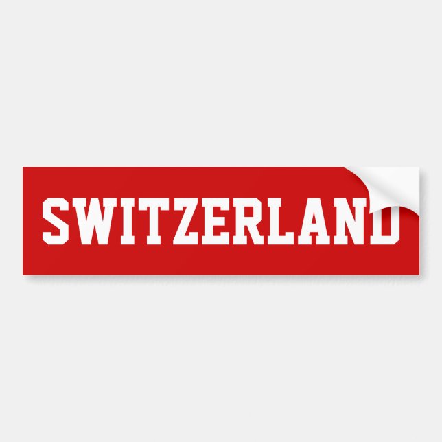 Schweiz Bildekal (Framsidan)