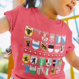 Schweiz Cantons Collection T-Shirt