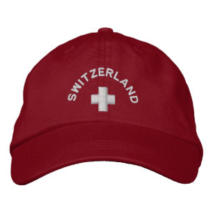 Schweiz Cap Broderad Keps