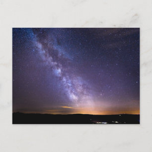 Schweiz Colorful Starry Night Himmel Vykort