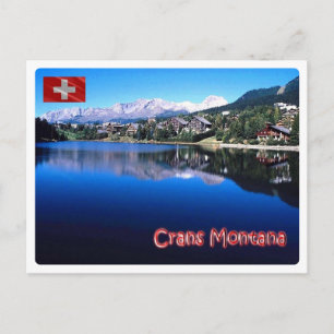 Schweiz - Crans Montana - Vykort