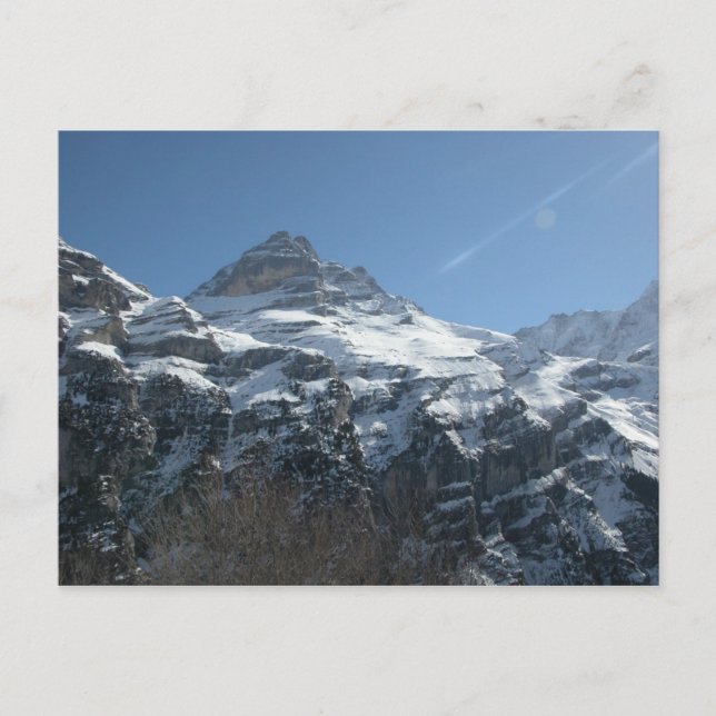 Schweiz, Eiger från Isolfva? Vykort (Framsida)