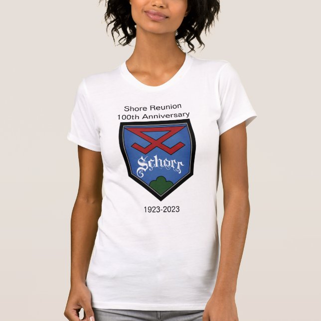 Schweiz Family Resa-sköldsskjorta (kvinnor) T Shirt (Framsida)