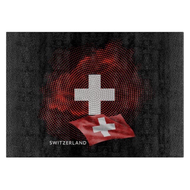 Schweiz flagga (Framsidan)