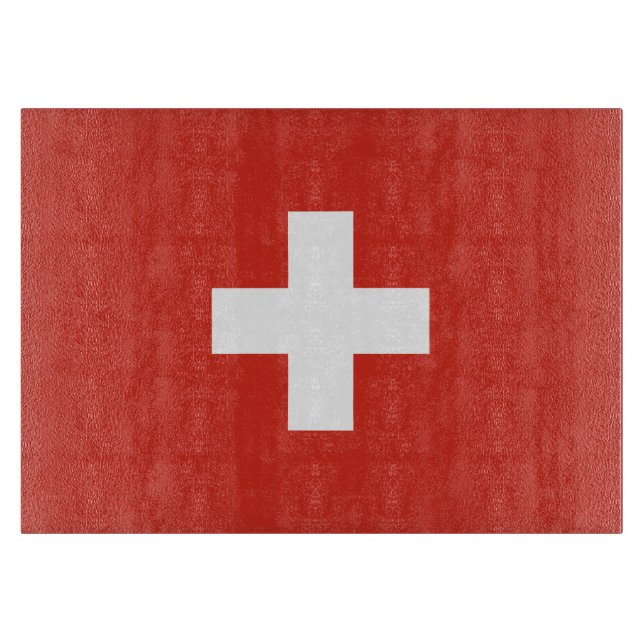 Schweiz flagga (Framsidan)