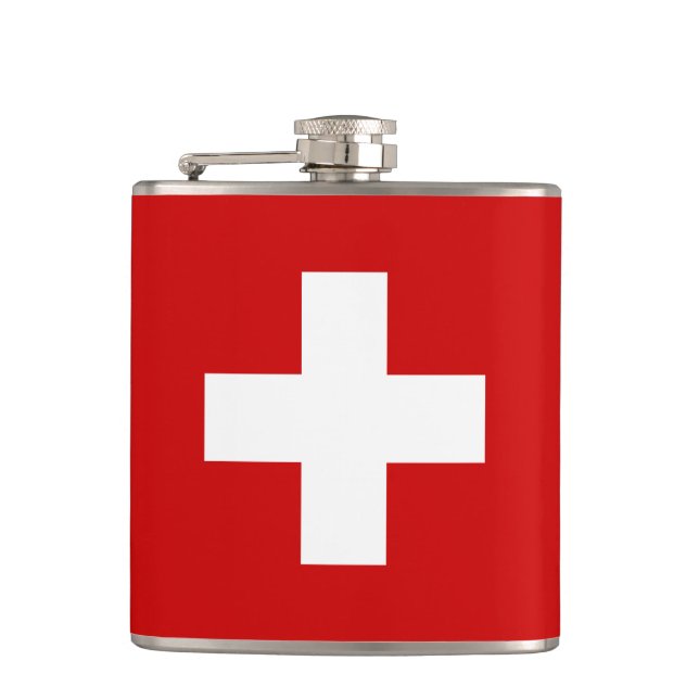Schweiz flagga fickplunta (Framsidan)