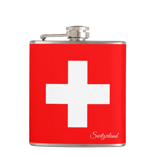 Schweiz Flagga & helgdag Schweiz/sportfantaster Fickplunta (Framsidan)