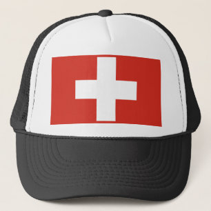 Schweiz flagga keps