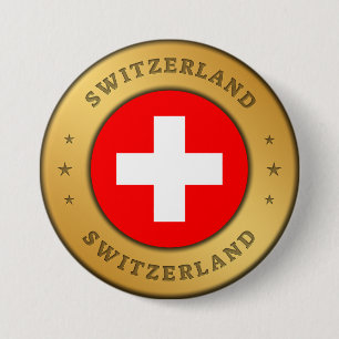 Schweiz Flagga Knapp