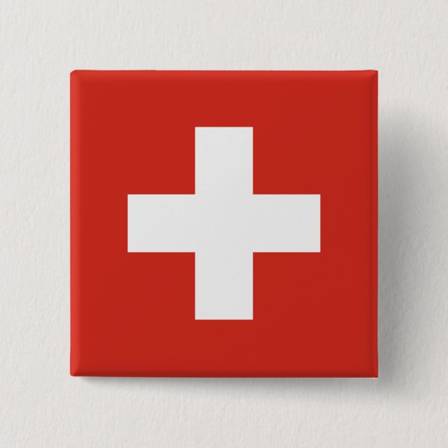 Schweiz flagga knapp (Framsida)