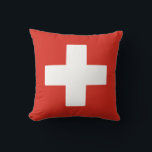 Schweiz flagga kudde<br><div class="desc">Schweiz flagga</div>