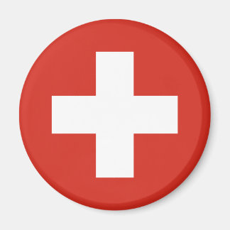 Schweiz flagga magnet