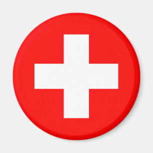 Schweiz flagga magnet
