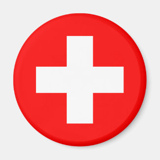 Schweiz flagga magnet