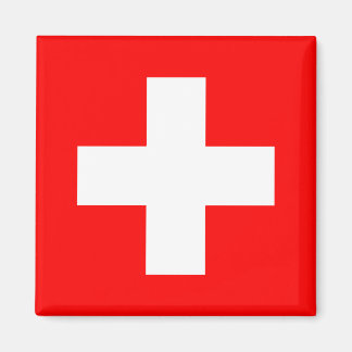 Schweiz flagga magnet