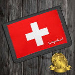 Schweiz flagga, mode, Schweiz, patrioter/sport<br><div class="desc">WALLETS: Schweiz och Schweiz Flagga mode - kärlek mitt land,  resegåvor,  morapalfödelsedag,  nationalpatrioter/sportfantaster</div>