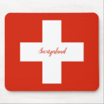 Schweiz Flagga Musmatta<br><div class="desc">Schweiz Flagga</div>