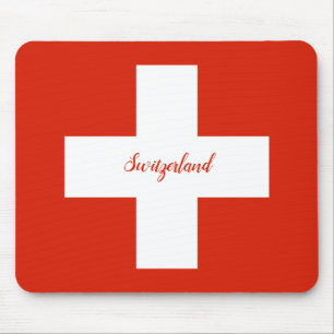 Schweiz Flagga Musmatta