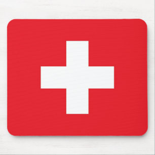 Schweiz flagga musmatta