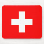 Schweiz Flagga Musmatta<br><div class="desc">Schweiz Flagga</div>